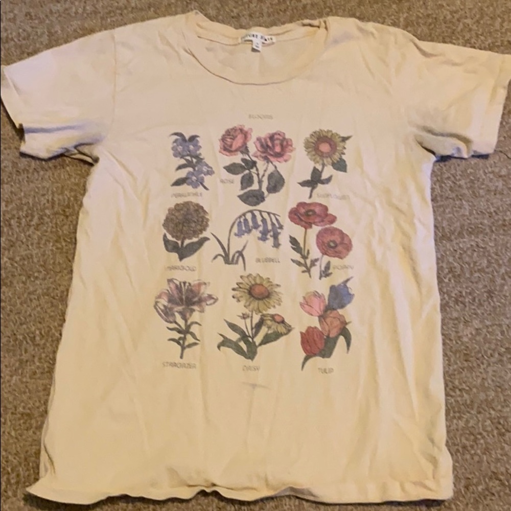 urban outfitters bloom (flowers) t shirt